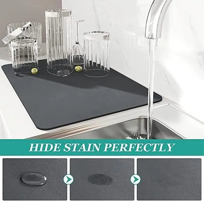Quick-Drying Kitchen Mat - Pack of 2