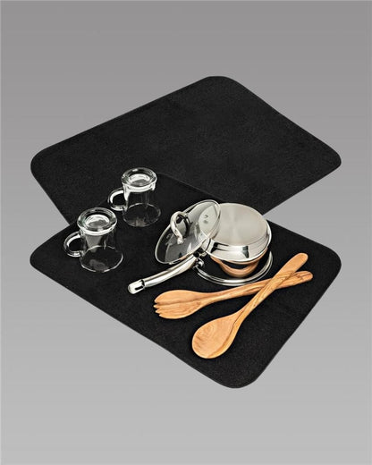 Quick-Drying Kitchen Mat - Pack of 2