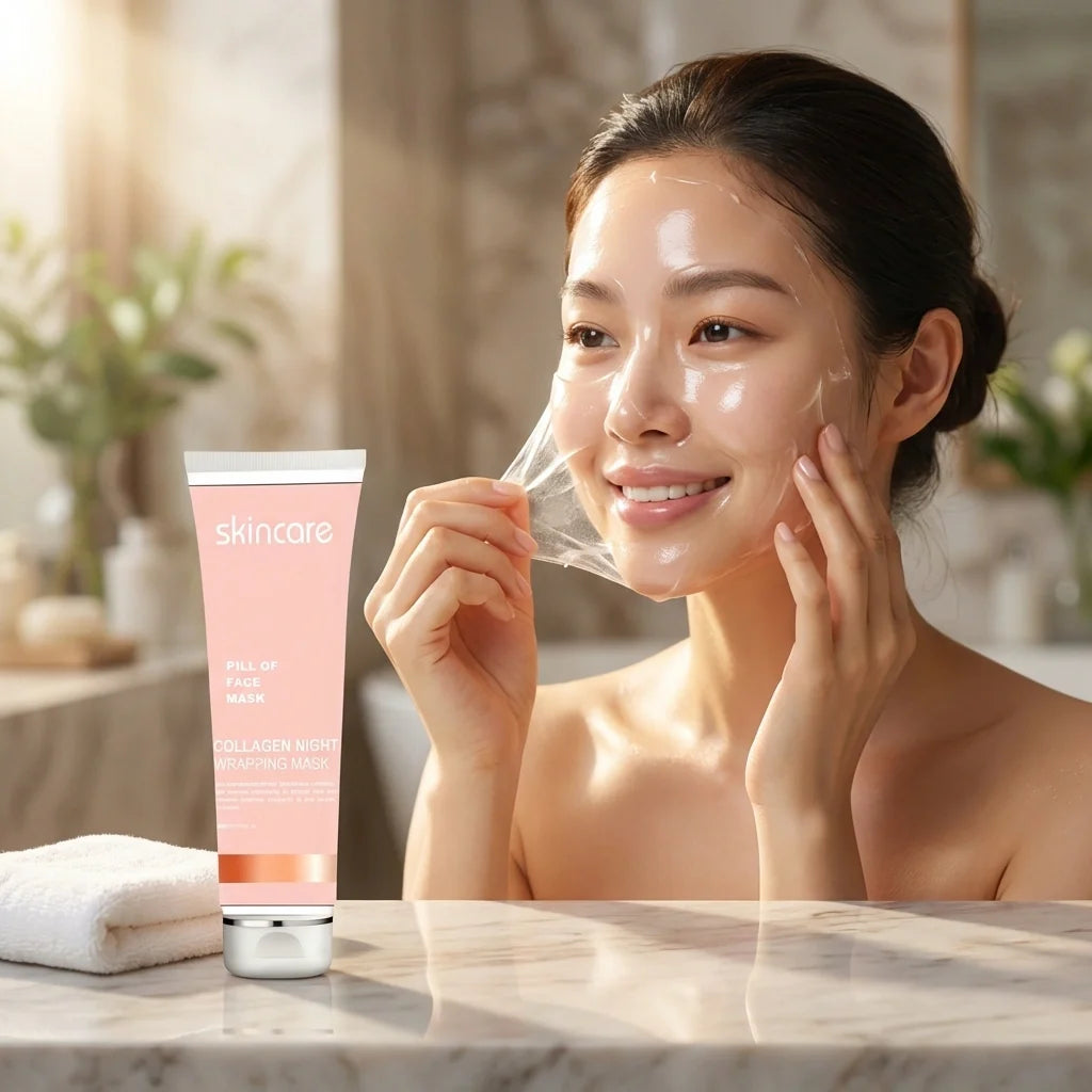 Korean Collagen Night Wrapping Peel Off Mask