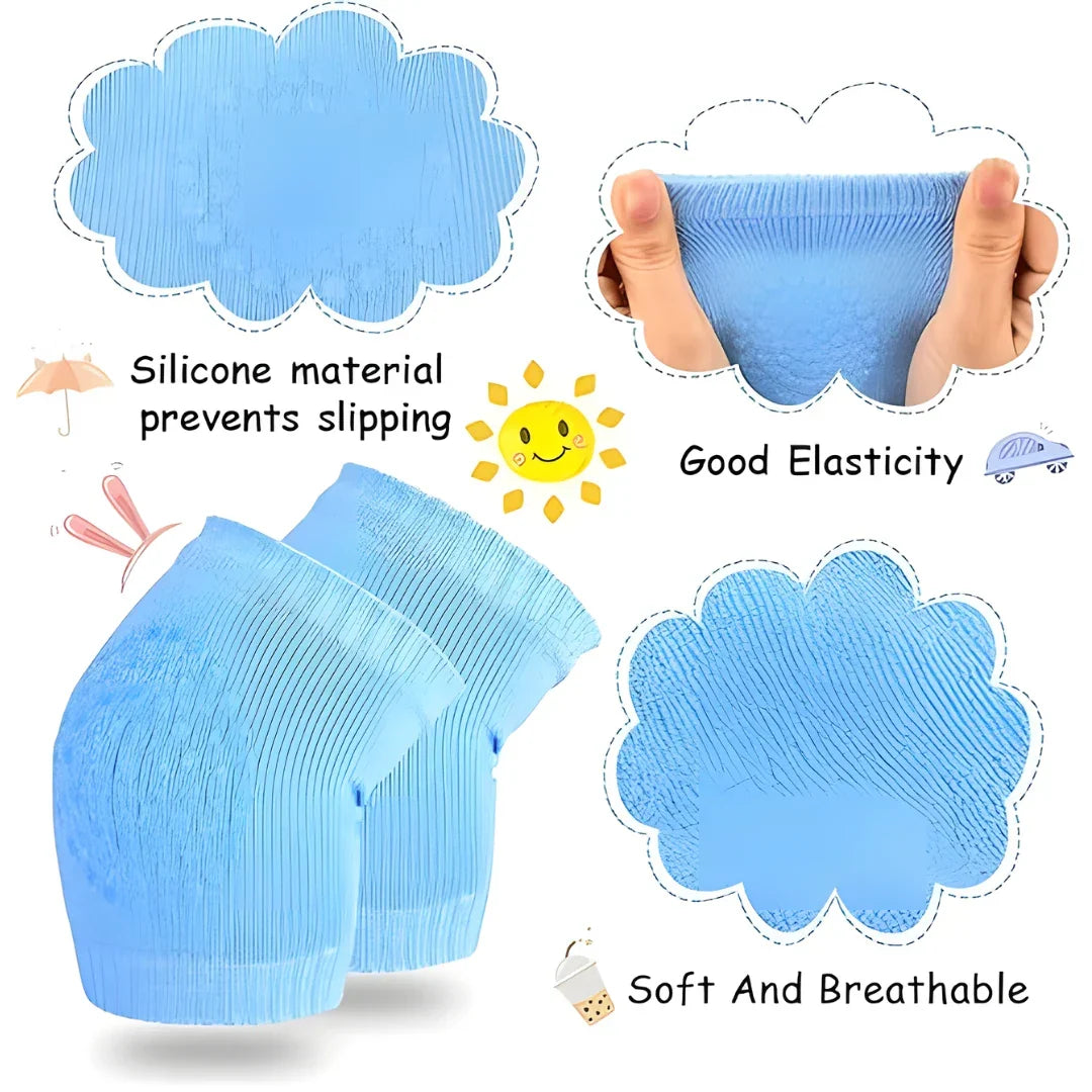 2 Pair Baby Knee Pad For Safety Crawling