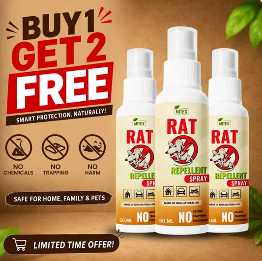 Fast Acting Rat Repellent Spray | PACK OF 3 😍