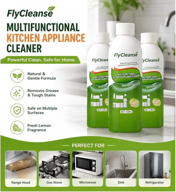 Heavy Duty Kitchen Cleaner & Grease Remover Spray – Pack of 2 (200ml Each)